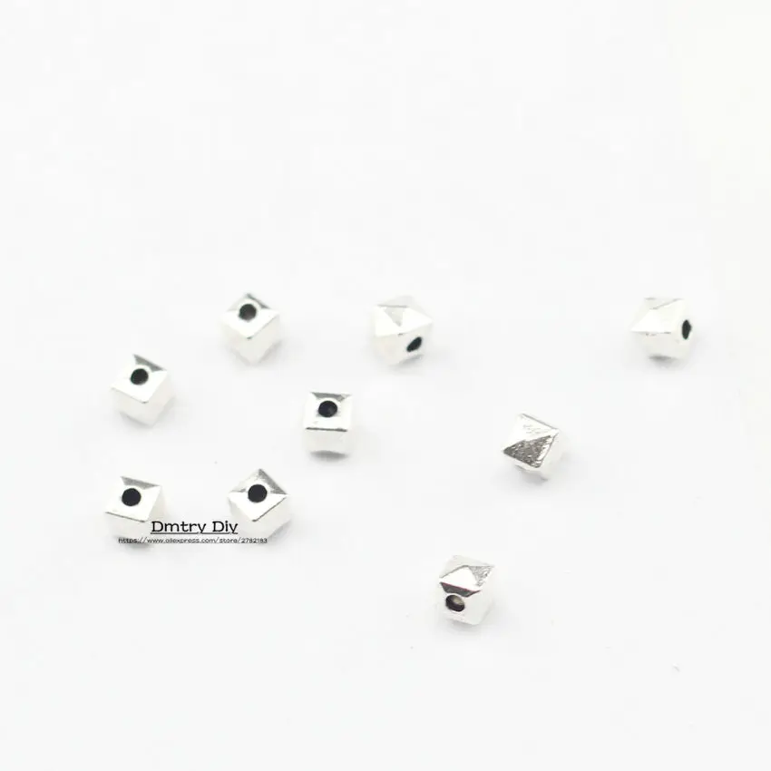 Dmtry 50 г/лот оптовая продажа дешевые металлические антикварные серебряные бусины