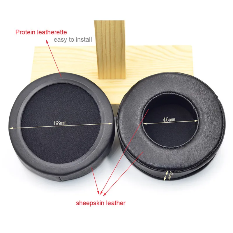 Сменные мягкие амбушюры из пены с эффектом памяти подушки для наушников AKG K545 K845BT