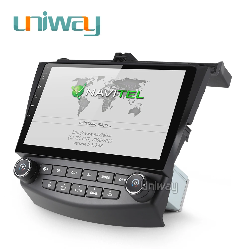 Uniway AYG1071 2G + 32G android 8 1 автомобильный dvd для Honda Accord 7 2003 2004 2005 2006 2007 Радио Видео плеер