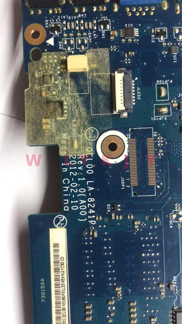 KTUXB QCL00 LA-8241P для Dell Inspiron 15R 7520 5520 CN-06D5DG 06D5DG 6D5DG ноутбук материнская плата HM77 HD7670 1G 100%