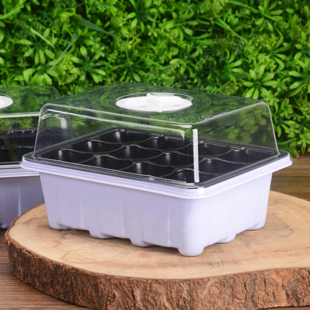 Горшки пластиковые для выращивания садовых растений поддон ящик проращивания с