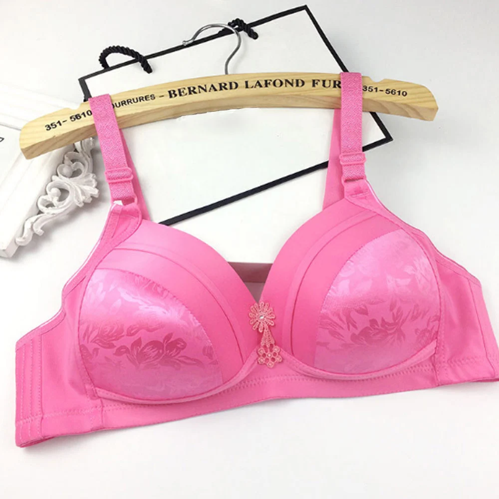 Женское нижнее белье бюстгальтер пуш ап удобный широкий с бретельками