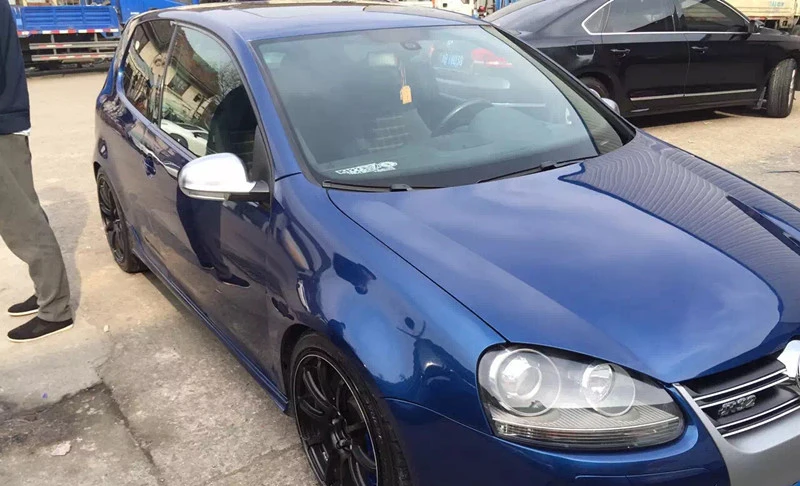 Зеркальный чехол для V W Golf 5 GT I Passat B6 R36 Golf6 Journey Lavida Sagitar Серебряное боковое зеркало