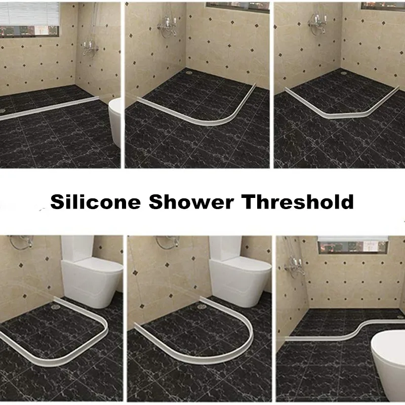 Барьер для душа 50 см пробка воды ванной и кухни резиновый ограничитель улучшения