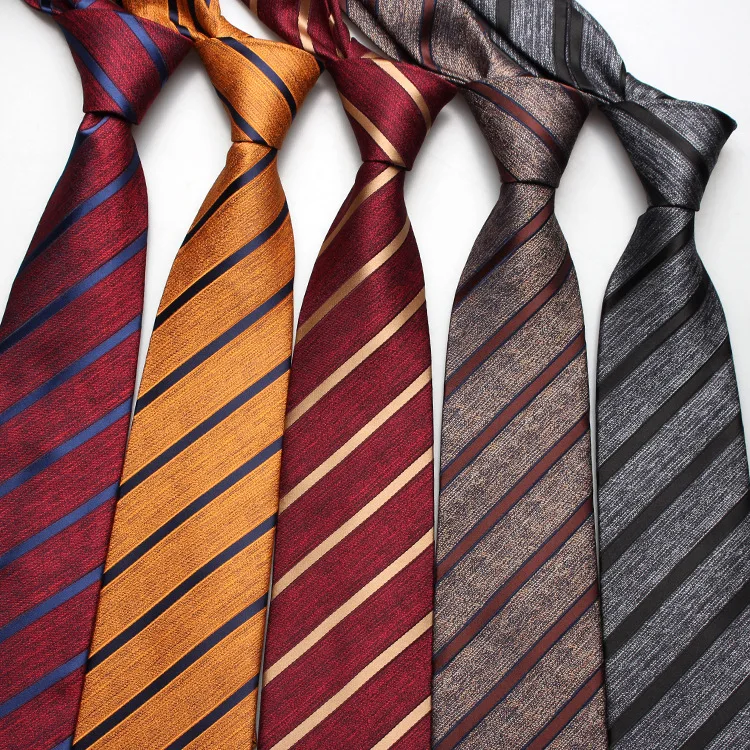 

Linbaiway Polyester Ties Men's Adult Wedding Dress Tie Formal Dress Necktie Slim Skinny Cravate Business Corbatas Neck Ties