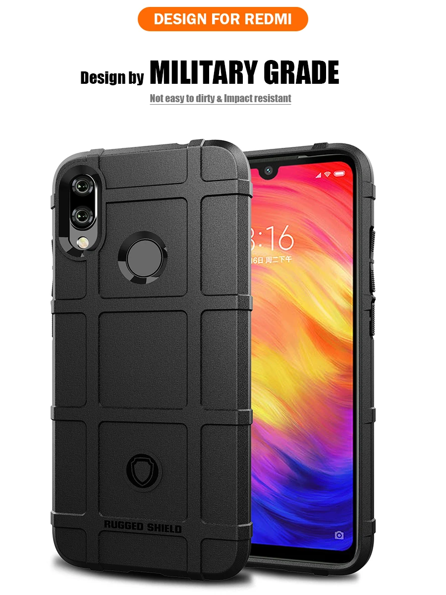 Чехол для Redmi Note 7 Pro на открытом воздухе высокотехнологичная подушка безопасности защитный чехол противоударное покрытие для Redmi Note 7 6 Pro для Redmi 7 6 7A 6A чехол