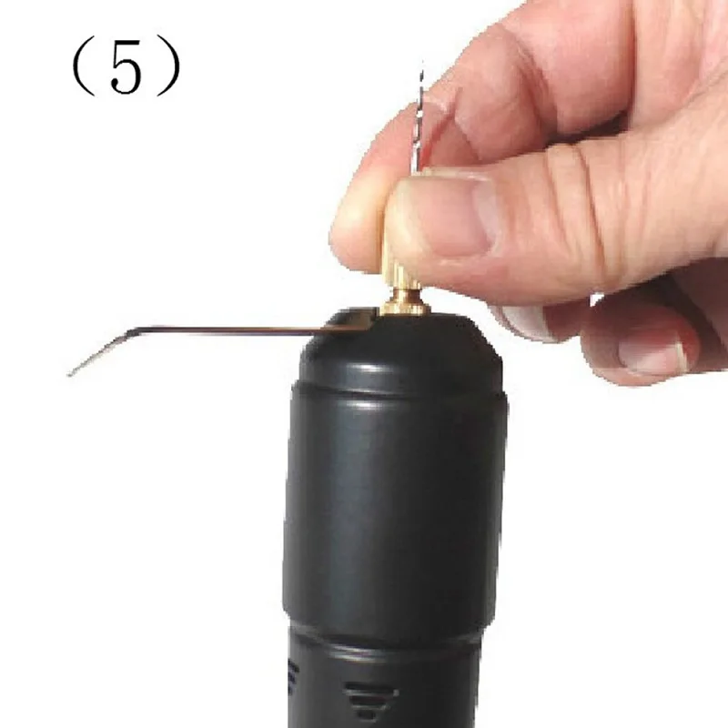 1PC Мини-электрическая дрель 5V Электрический ручных дрелей перфорационный