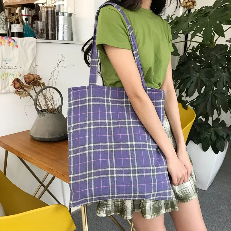 Youda модная женская сумка в клетку большая вместительность Студенческая простая