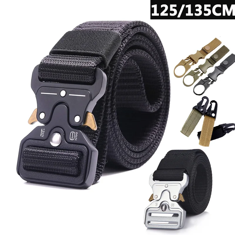 Армейский нейлоновый ремень для мужчин тактический боевой пояс в стиле милитари