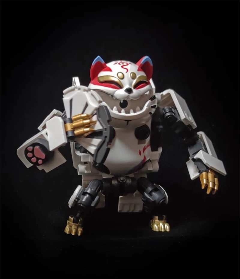 

Игрушечная фигурка Кот-трансформер Toywolf W-03 W03