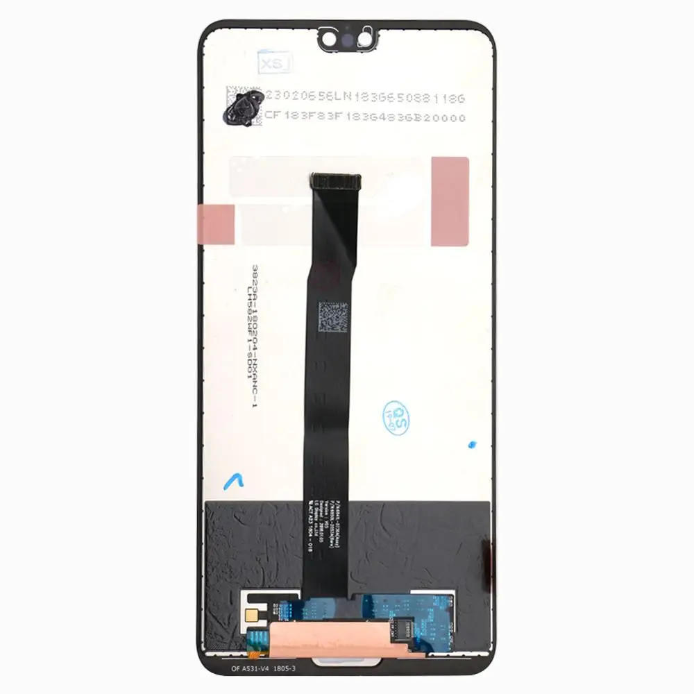Сенсорный ЖК экран для Huawei P20 дигитайзер в сборе EML L29 L22 L09 AL00 дисплей без бахромы