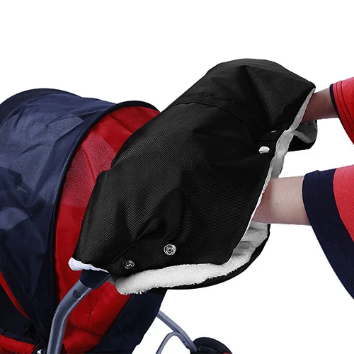Детские зимние теплые варежки на коляску коляска муфта для рук