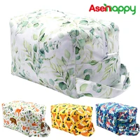 asenappy large capacity reusable diaper pods baby diaper bag handbags diaper organizer stroller nappy bag for mon 10 15 pcs