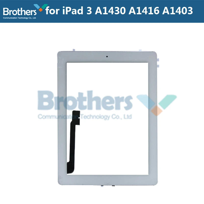 9,7 для iPad 3 A1416 A1430 A1403 сенсорный экран дигитайзер Сенсорная панель Замена планшета для iPad 3 экран с домашней кнопкой