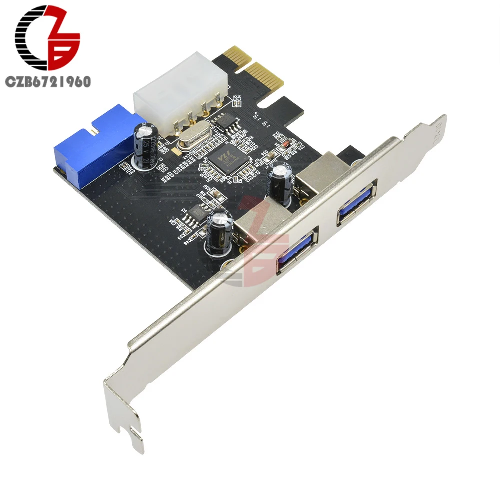 PCI Express USB 2 Порты 3,0 спереди Панель с помощью 4-контактных& 20-контактный Управление адаптер карт