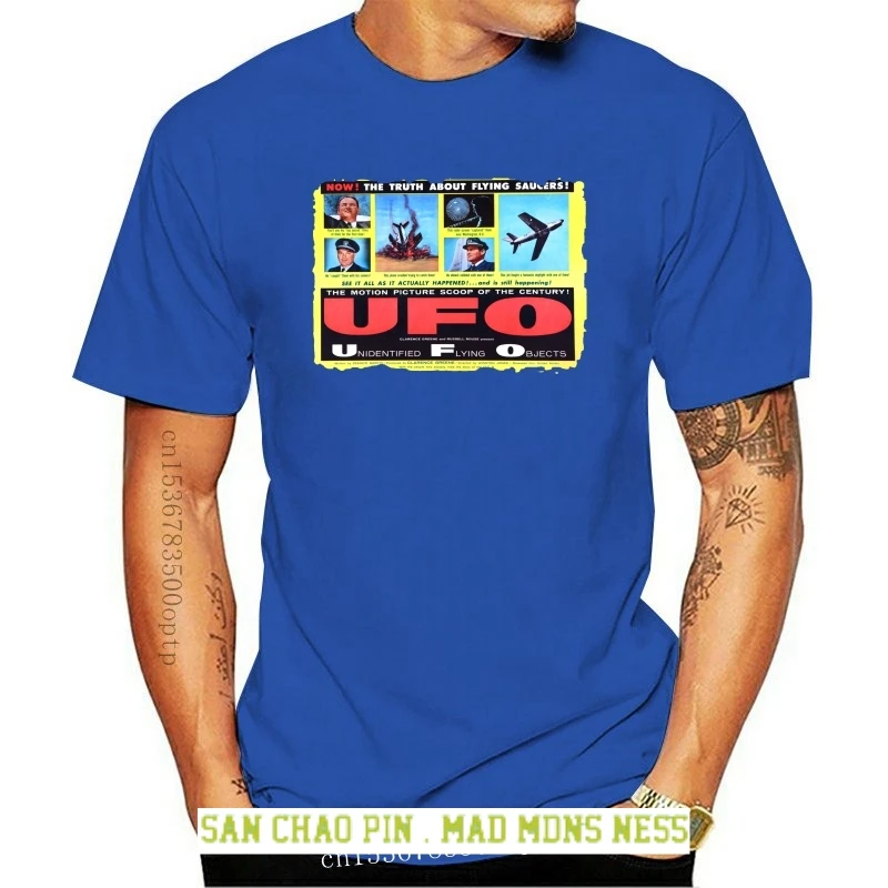 

Unidentified Flying Objects - UFO - Mens T-Shirt discount hot new tshirt top free shipping t-shirt funny 100% Cotton t shirts