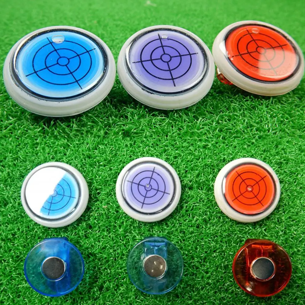 

Golfer Slope Putting Level Reading Hat Clip Outdoor Sports Golf Marker Tool