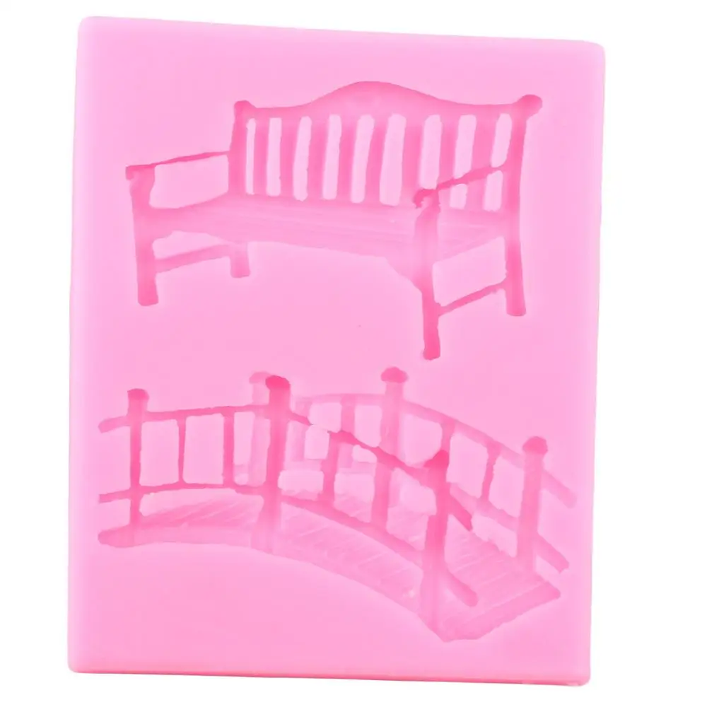 3D ремесло скамейка мост силиконовые формы искусственная глина | Дом и сад
