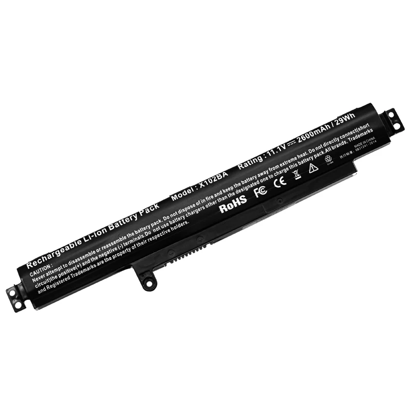 3 ячейки 2200 мАч аккумулятор для ноутбука ASUS A31N1311 VivoBook F102BA-DF047H F102BA-SH41 X102B X102BA F102BA F102B