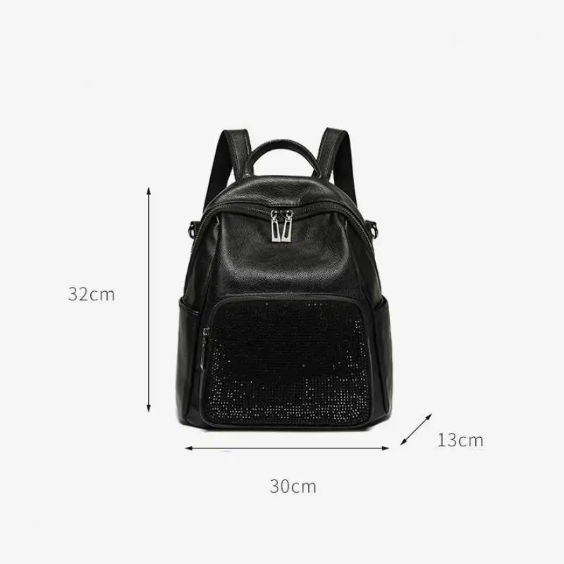 

YourSeason Fashion Shoulder Bag Ladies 2021 Cowhide Female Travel Small Backpack Genuine Leather