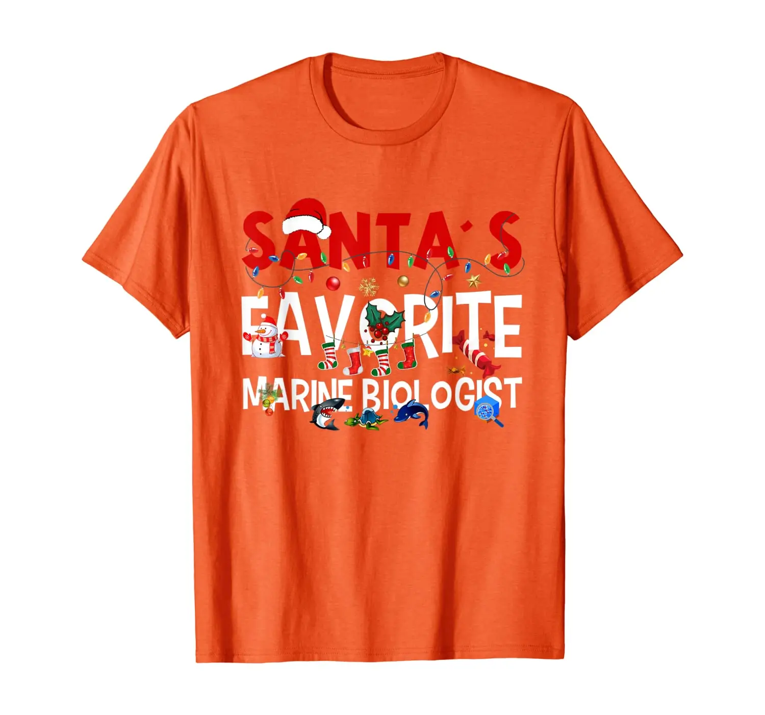 

Ugly Santa_s Favorite Marine Biologist tshirt Xmas Gift T-Shirt