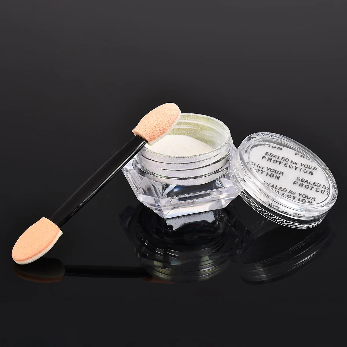 Зеркальный глиттер для дизайна ногтей 0 2 г хромированная пудра сверхгладкий