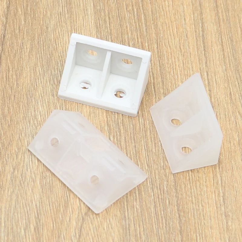 Утолщенные угловые кронштейны из нейлона и пластика под прямым углом 90 градусов