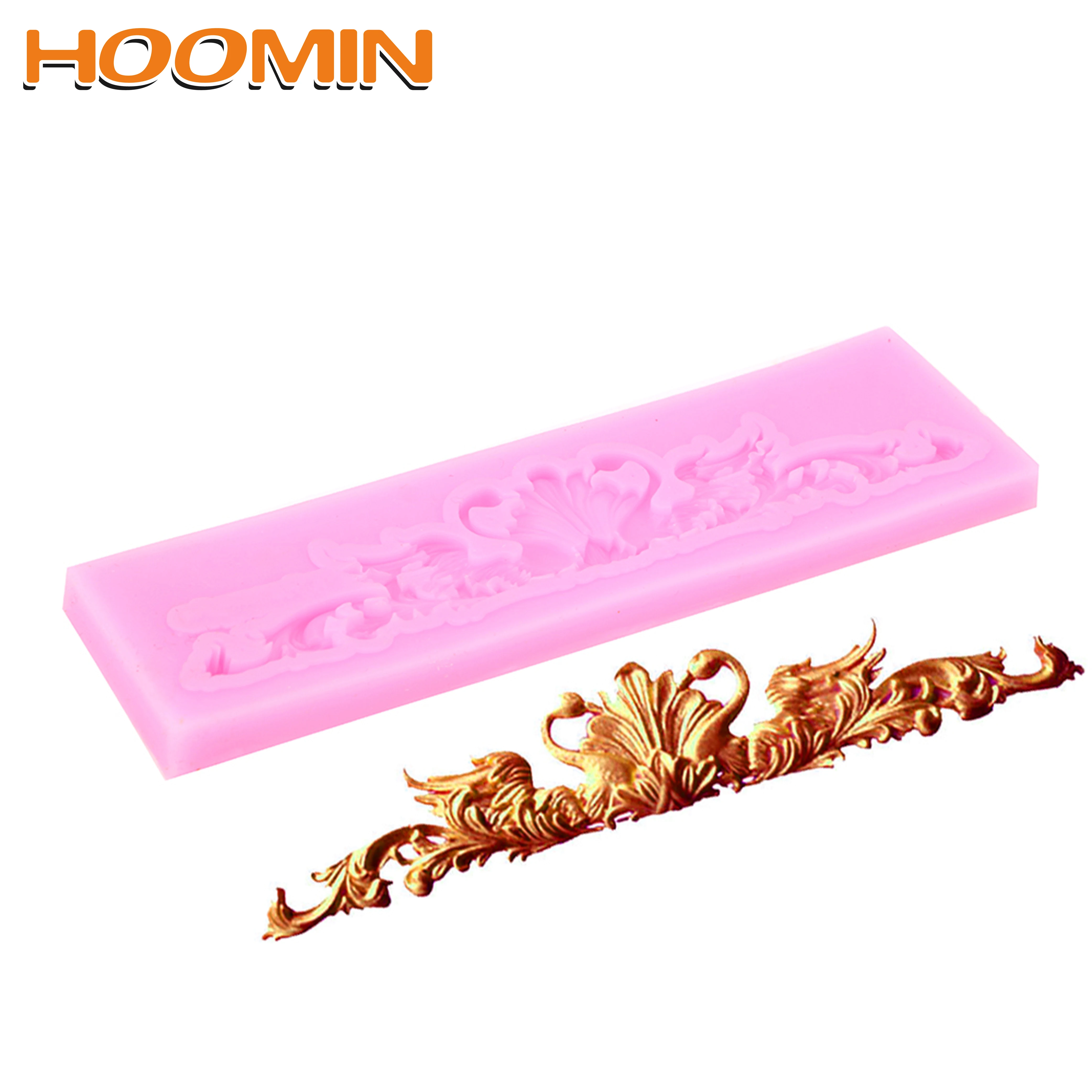 HOOMIN Инструменты для выпечки помадка торт лебедь силиконовая форма торта