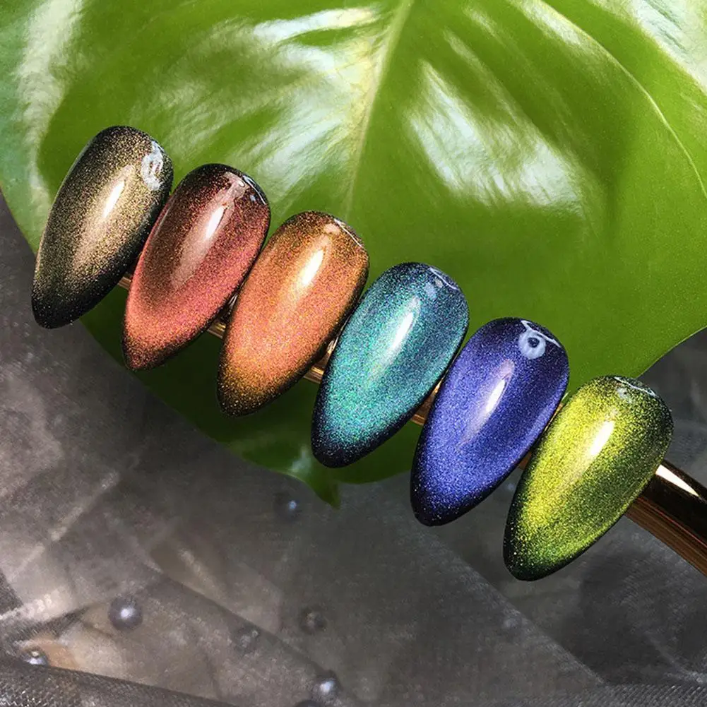 Самый последний продукт 9D кошачий глаз гель лак для ногтей отмачиваемый Гель