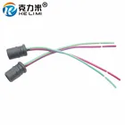 100 шт. мягкая резина T10 168 194 коннектор проводки базовый штекер удлинитель для автомобиля мотоцикла светодиодные лампы T10