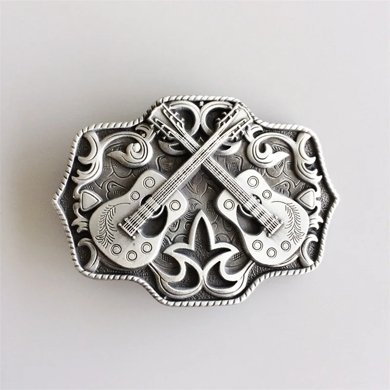 Новая Винтажная музыкальная пряжка с крестом для гитары в западном стиле также