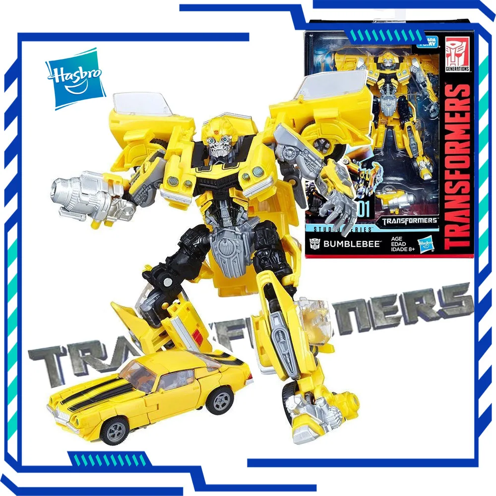 

Hasbro Transformers Studio Series Deluxe Class Movie 1 SS01 Bumblebee Action Toy Figures Transformation Robot Christmas Gift