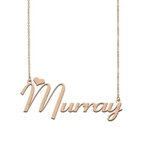 murray name necklace custom name necklace for women girls best friends birthday wedding christmas mother days gift