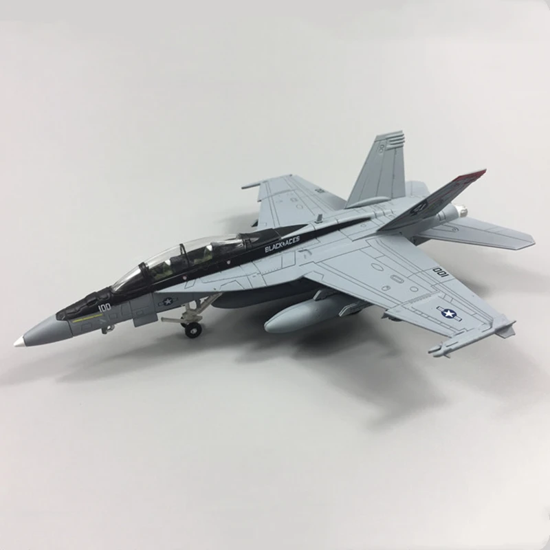 19 см 1/100 масштаб F18 F-18 F/A-18 Boeing Hornet многоцелевой истребитель ВВС США литой Самолет Модель Коллекция подарок