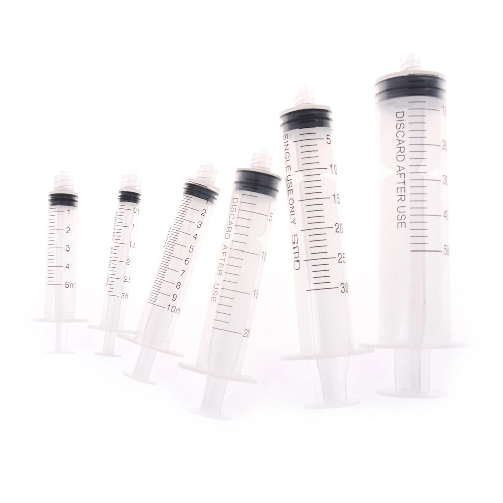 

3/5/10/20/30/50ML Refilled Industrial Screw Type Hand Push Glue Industrial Dispensing Syringe