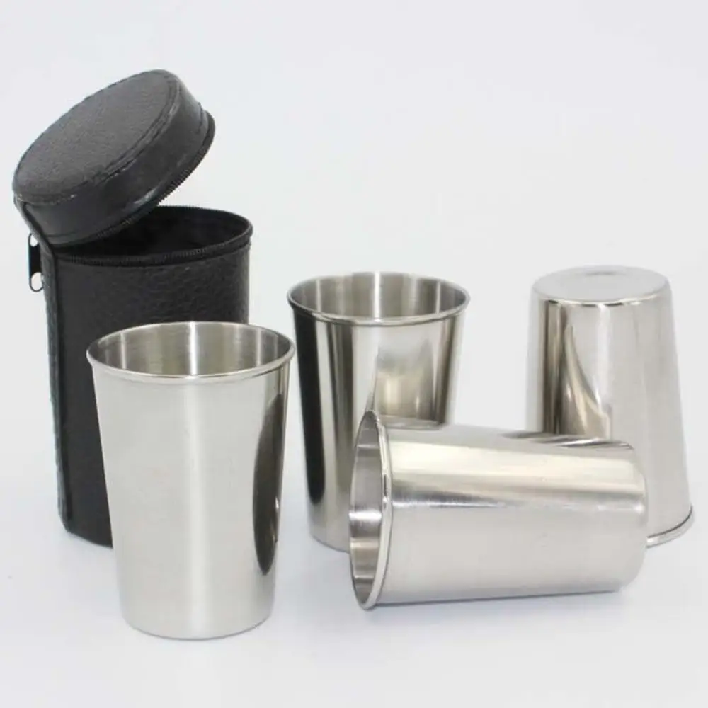 Сталь выстрел Стекло es чашки пивной бокал вина Виски кружки 30/70/150 мл питьевой