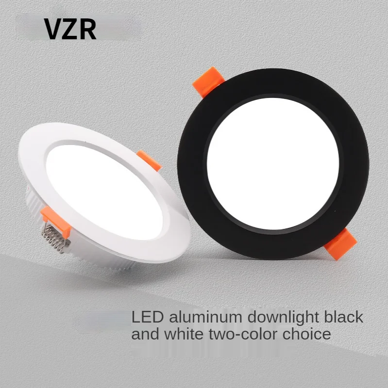 

Led downlight 3W 5W 7W 9W 12W 15W 18W 21W round embedded lamp 265V 220V 240V 110V 85V bulb bedroom kitchen indoor Spot Lighting