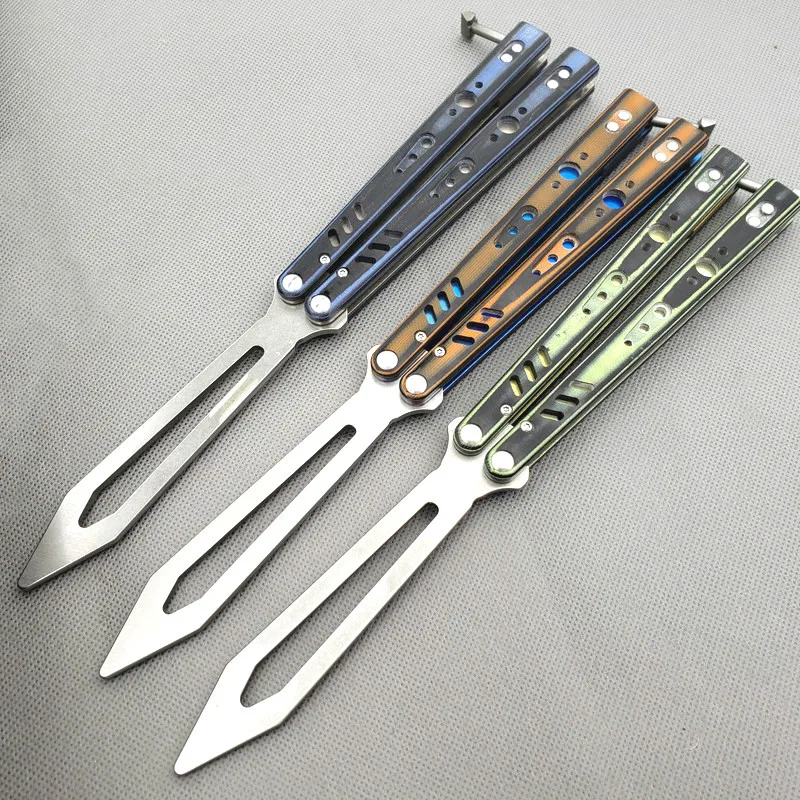 3 вида цветов Theone BRS Replicant Бабочка нож для тренера пчела убийца G10 + titanium ручка D2