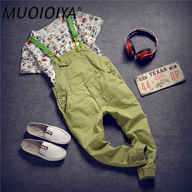 

Spring Summer Trendy Korean Style Jumpsuits Bib Pants For Men Jumpsuits Overall One Piece Casual Punk Rock Streetwear Clothes