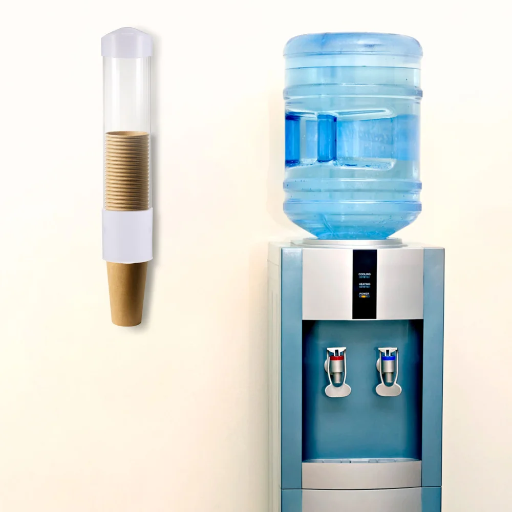 

Disposable Cup Dispenser Wall-mounted Cup Holder Punch-free Cup Organizer