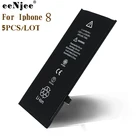 Батарея для смартфона EENJEE ORG IC 5 шт. в партии для Iphone 8, изготовленная защитной платой Orig, Высококачественная перезаряжаемая батарея 8G