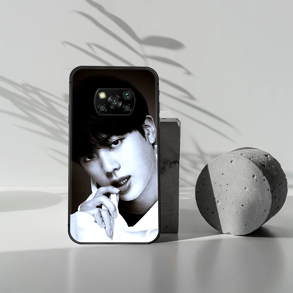 

Bangtan Boys Kim Seok Jin Phone case Cover Hull For Xiaomi Mi A2 A3 8 9 9T Note 10 Se Lite Pro black Back 3D Prime Tpu Cell