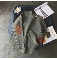 2021 men pullover sweater autumn new fashion casual loose thick o neck wool knitted oversize harajuku streetwear knitwear m 5xl