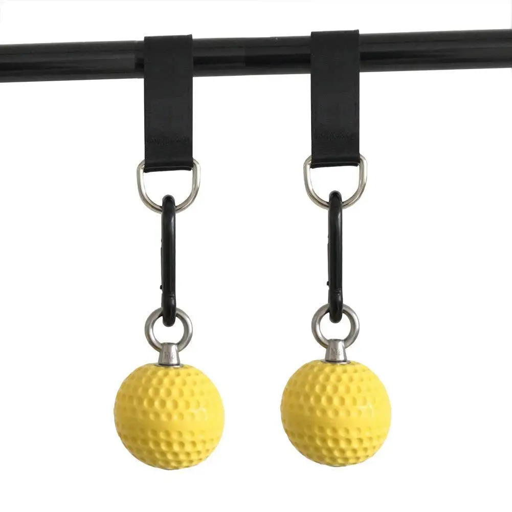 

2Pcs 7.2cm Pull-up Balls Hand Finger Force Trainer Grip Arm Muscle Gym Exerciser execute your favourite exercises