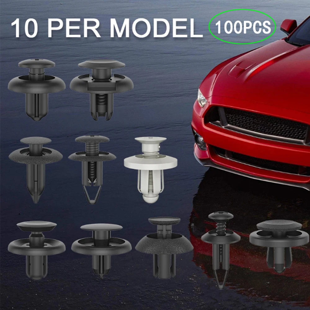 Для автомобильного бампера пластиковая дверь интерьер автомобиля 7 мм диаметр