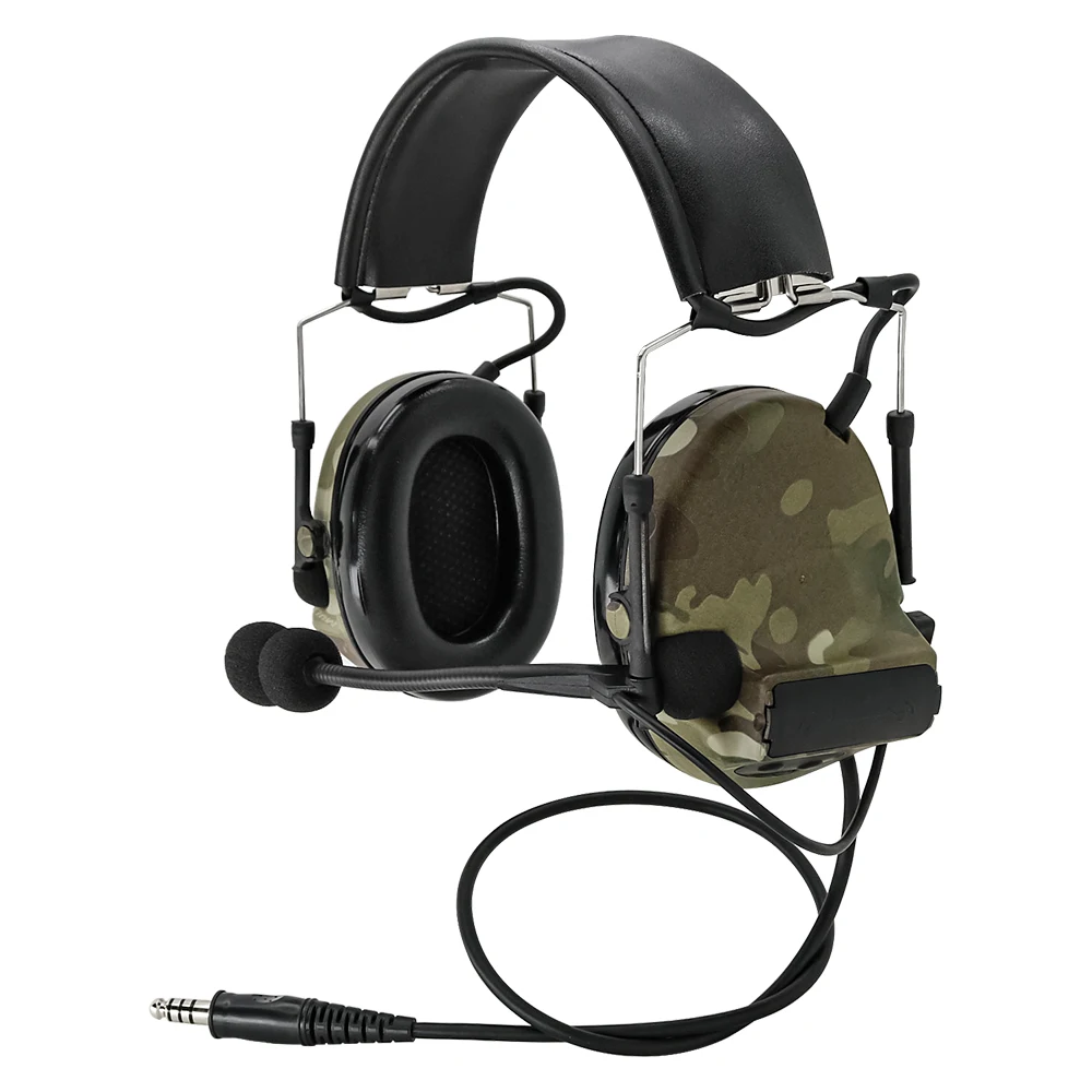 

Tactical Comtac II Airsoft Military Headset Noise Cancelling Headphones Shooting Hunting Hearing Protection Airsoft Headset