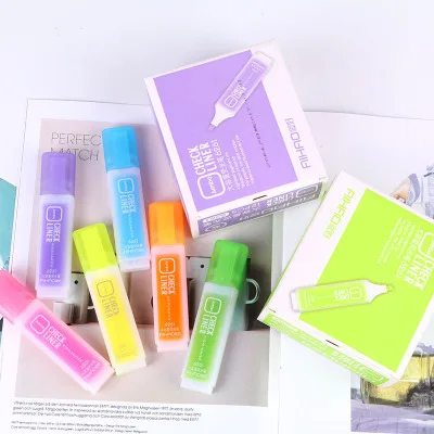 Копия маркер высокие светлые ручки: красный розовый желтый promarkers флуоресцентные