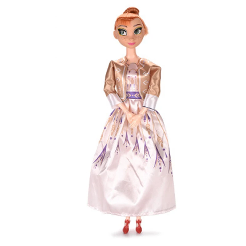 New Disney Frozen 2 Anna Elsa doll 11 Inch Fashion Moveable Joints Big Doll Girls Birthday Christmas Gifts Toys For Children|Игровые