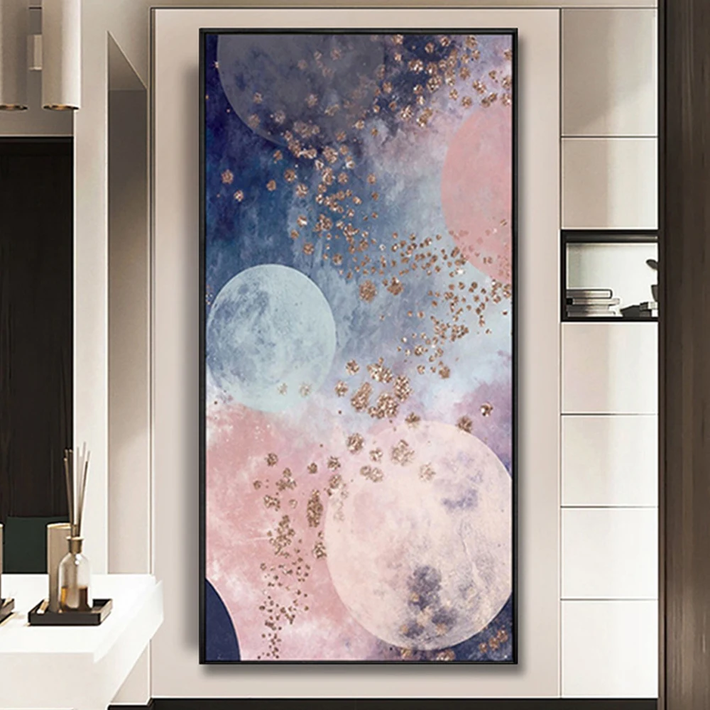 

RAILONCH 5D Diamond Painting Mosaic Moon Diamond Embroidery Full Round Drill DIY Cross Stitch Children Home Decoration
