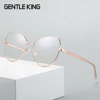 gentle king anti blue light glasses frame ultralight metal optical sepectacles men women computer goggles eyeglasses eyewear